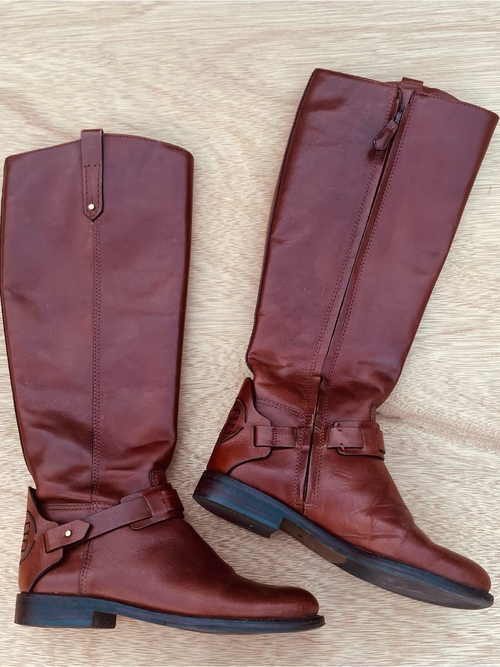 Tory Burch Colton Boot Riding Equestrian Leather